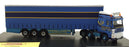 Oxford Diecast 1/76 Scale DAF13CS - DAF 105 (SC) Curtainside AF Division - Blue