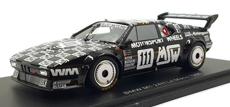 Modèle réduit Bmw M1 N°111 24h Le Mans 1986 J-p Libert P. Witmeur M Modèle réduit Bmw M1 N°111 24h Le Mans 1986 J-p Libert P. Witmeur M