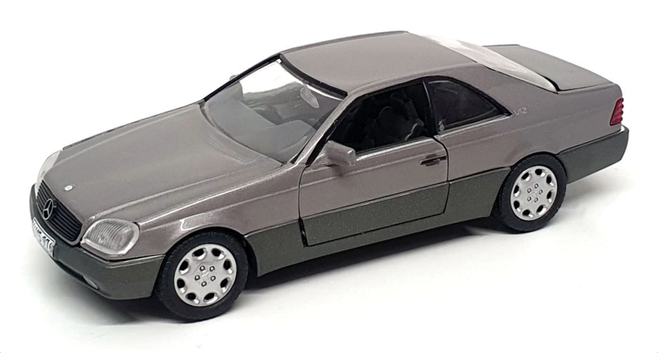 Schabak 1/43 Scale B 6 600 5734 - Mercedes Benz 600 SEC - Met Grey