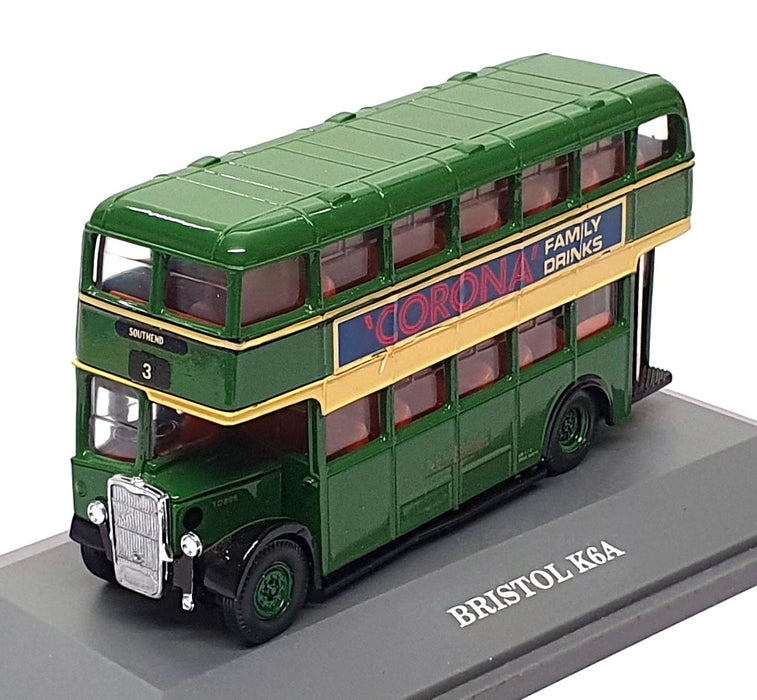 Corgi 1/76 Scale RW098 - Bristol K6A Bus Rt. 3 Southed - Green REWORKED