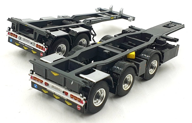 WSI Models 1/50 Scale Diecast 04-2072 - 2 Connect Combi Trailer 2/3 Axle