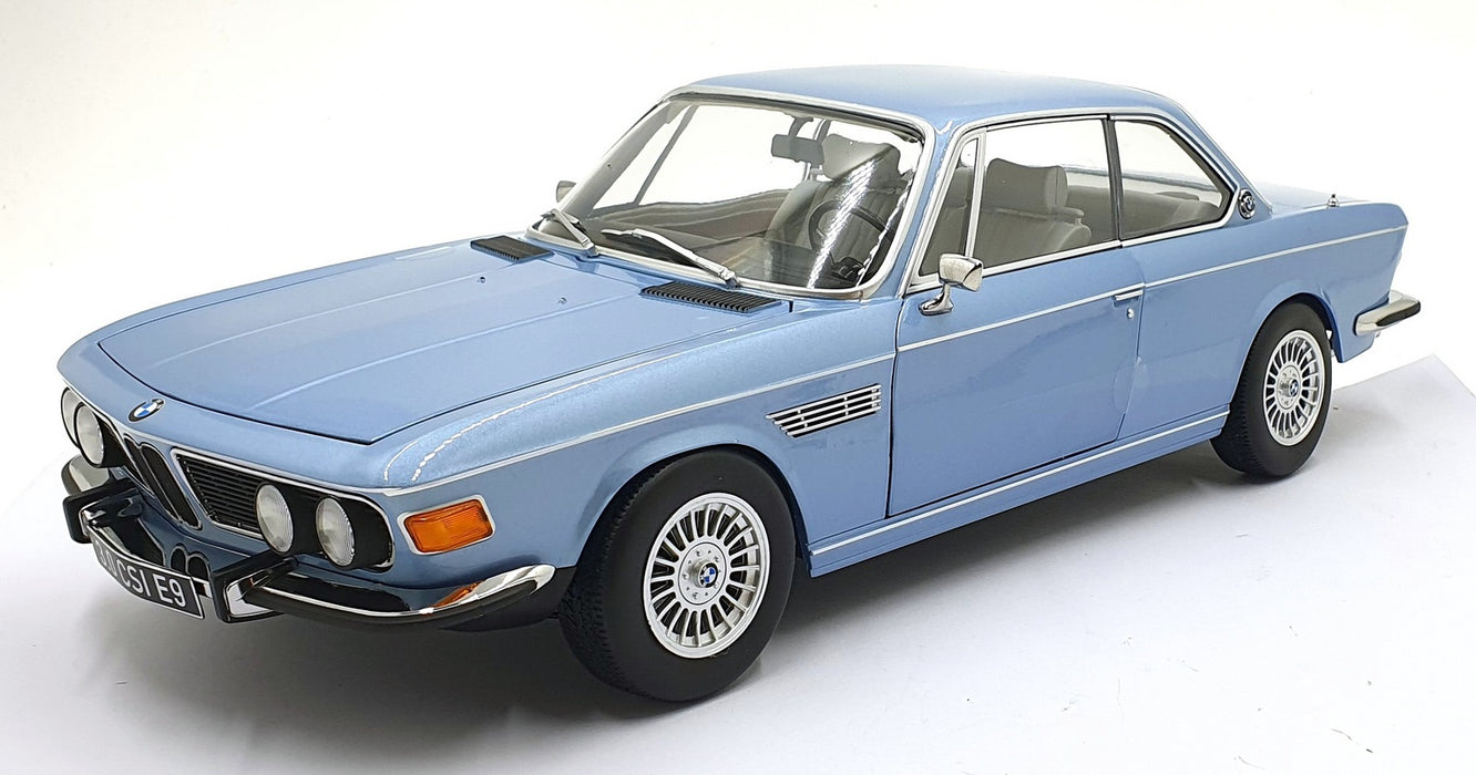 KK Scale 1/12 Scale KKDC120193A - 1971 BMW 3.0 CSi (E9) - Lt. Met. Blue
