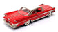 Conquest Models 1/43 Scale CON63 - 1961 Desoto 2Dr Hardtop - Majestic Red/White