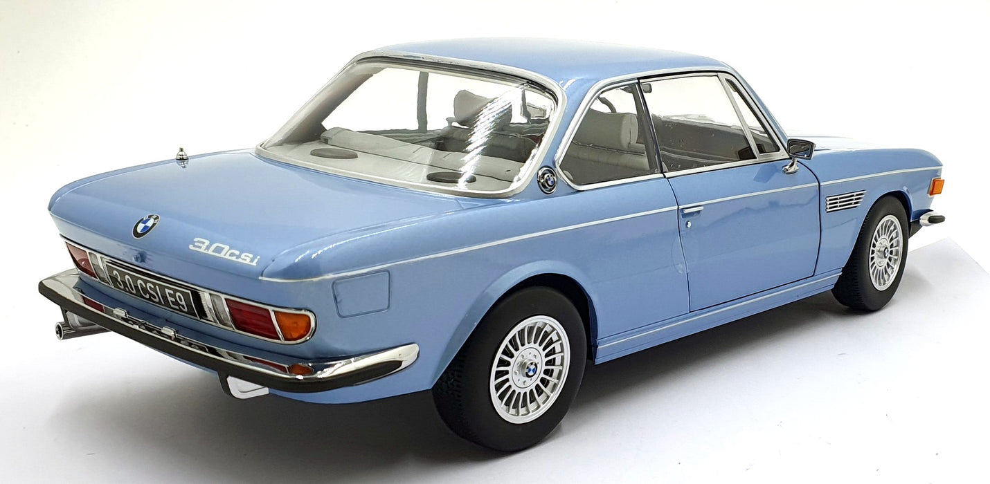 KK Scale 1/12 Scale KKDC120193A - 1971 BMW 3.0 CSi (E9) - Lt. Met. Blue