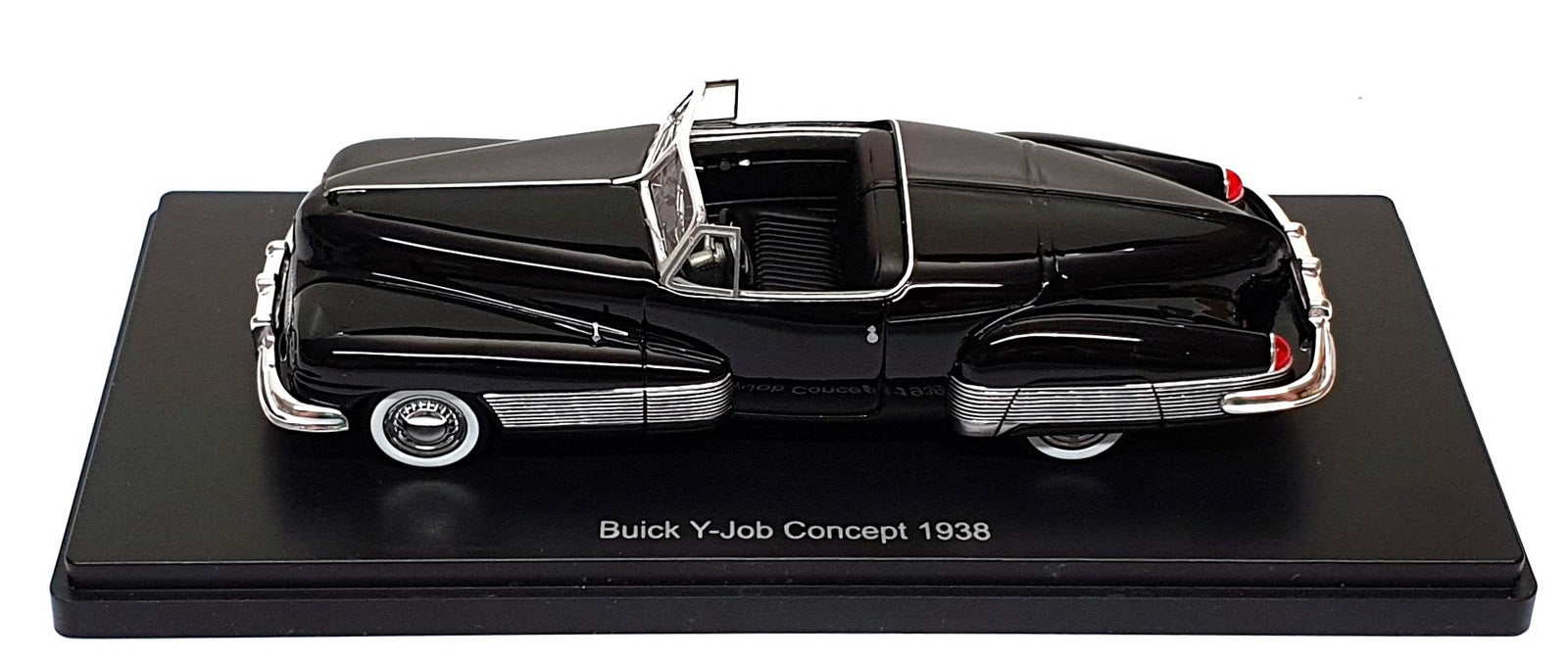 Neo 1/43 Scale Resin NEO43435 - 1938 Buick Y-Job Concept Car - Black