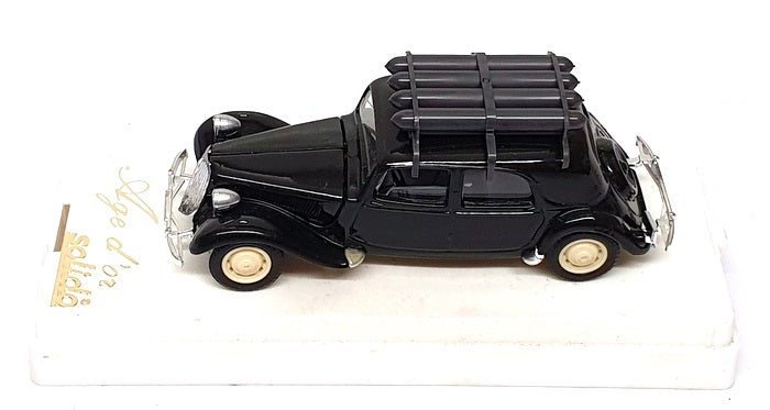 Solido 1/43 Scale Diecast 4115 - Citroen 15cv Gaz - Black