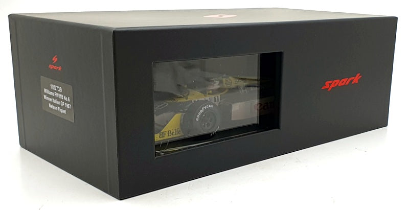 Spark 1/18 Scale Resin 18S739 - Williams FW11B #6 1st Italian GP 1987