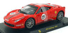 Burago 1/24 Scale Diecast 191223E - 2010 Ferrari 458 Challenge - Red #5