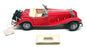 Franklin Mint 1/24 Scale FKN03 - Mercedes Benz 500k Special Roadster - Red
