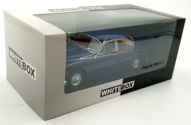 Whitebox 1/24 Scale Diecast WB124201 - Jaguar Mark 2 - Dark Blue