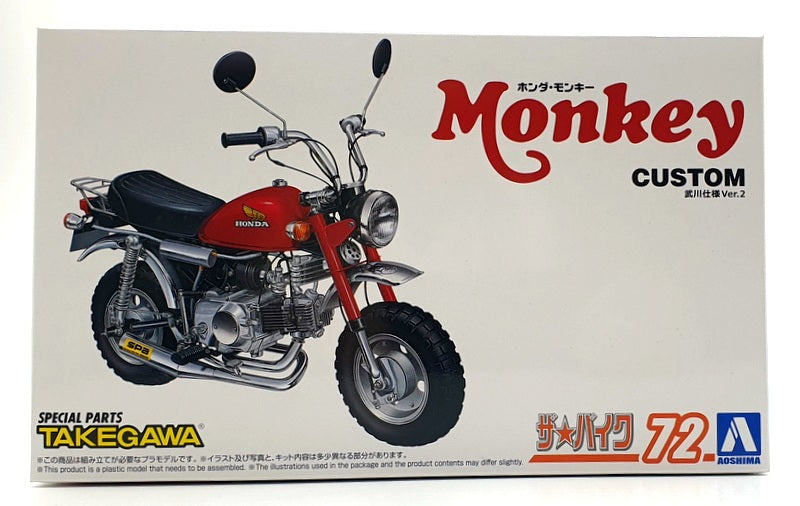 Aoshima Honda Monkey ’78 (Custom Takegawa Ver.1) 1:12 Scale Aoshima Honda Monkey ’78 (Custom Takegawa Ver.1) 1:12 Scale