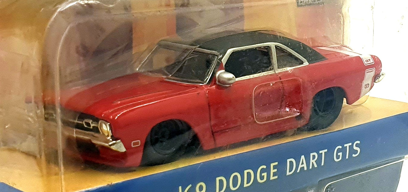 Jada1/64 Scale Diecast 12006 - 1969 Dodge Dart GTS - Red/Black