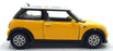 Kinsmart 1/28 Scale Pull Back & Go TY1245 - Mini Cooper S - Yellow