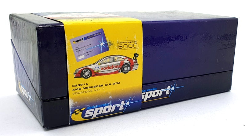 Scalextric 1/32 Scale Slot Car C2391A - AMG Mercedes CLK-DTM #1 - Silver