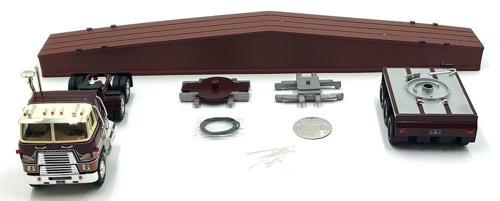 Corgi 1/50 Scale Diecast US51401 - International Transtar With Girder Load