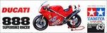 Tamiya 1/12 Scale Model Kit 14063 Series 63 - Ducati 888 Superbike Racer