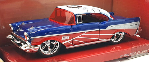 Jada 1/32 Scale Diecast 24078 - 1957 Chevrolet Bel Air Marvel Avengers Falcon