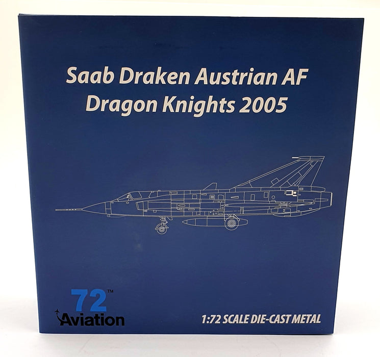 Aviation 72 1/72 Scale AV72-41-010 Saab Draken Austrian AF Dragon Knights 2005