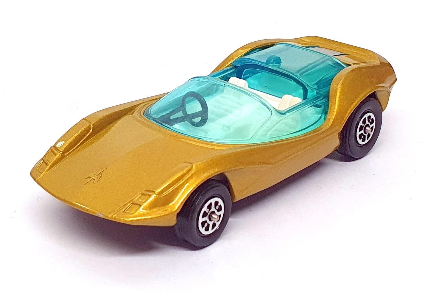 Corgi 9.5cm Long Original Diecast 384 - Adams Bros. Probe 16 - Met. Dk. Yellow