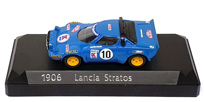 Solido 1/43 Scale 1906 - Lancia Stratos #10 Monte Carlo Rally 1978 - Blue