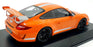Minichamps 1/18 Scale 155 062224 Porsche 911 GT3 RS 4.0 2011 - Orange