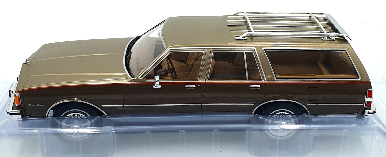 MCG 1/18 Scale Diecast MCG18476 - 1985 Chevrolet Caprice Estate Wagon - Brown