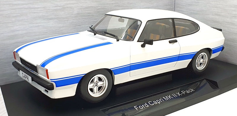 Model Car Group 1/18 Scale MCG18347 - Ford Capri MK II X-Pack - White