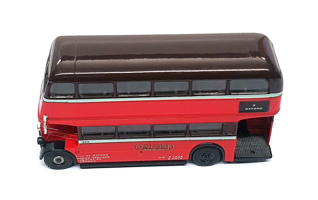 Louaine 1/50 Scale 088 - AEC Regent D/Deck Bus Rt. 3 Oxford - Red/Brown