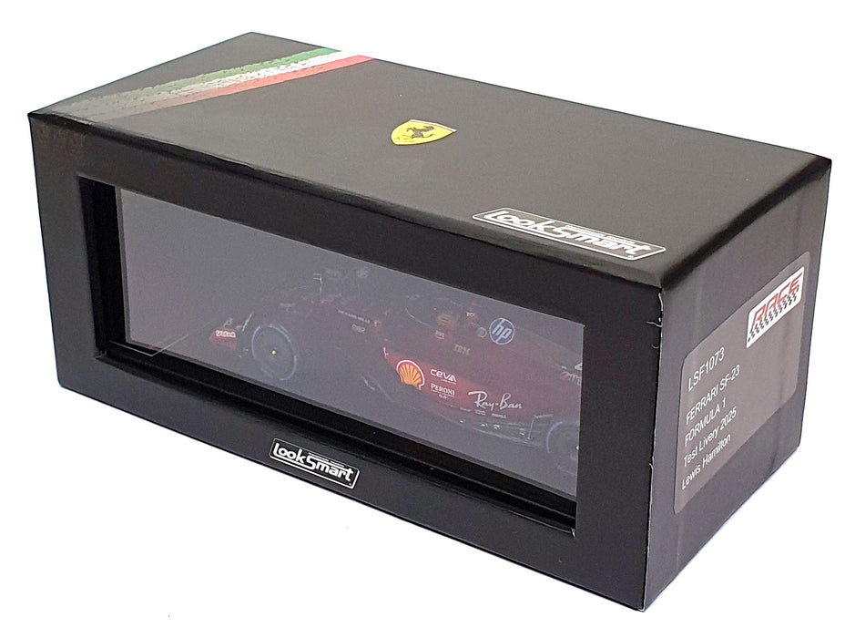 Look Smart 1/43 Scale LSF1073 - F1 Ferrari SF-23 Test Livery 2025 Lewis Hamilton