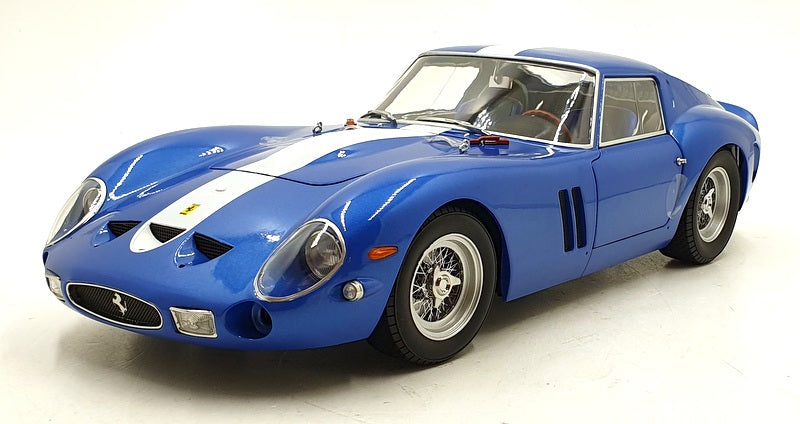 KK Scale 1/12 Scale Diecast KKDC120122BW - 1962 Ferrari 250 GTO - Met. Blue