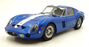 KK Scale 1/12 Scale Diecast KKDC120122BW - 1962 Ferrari 250 GTO - Met. Blue