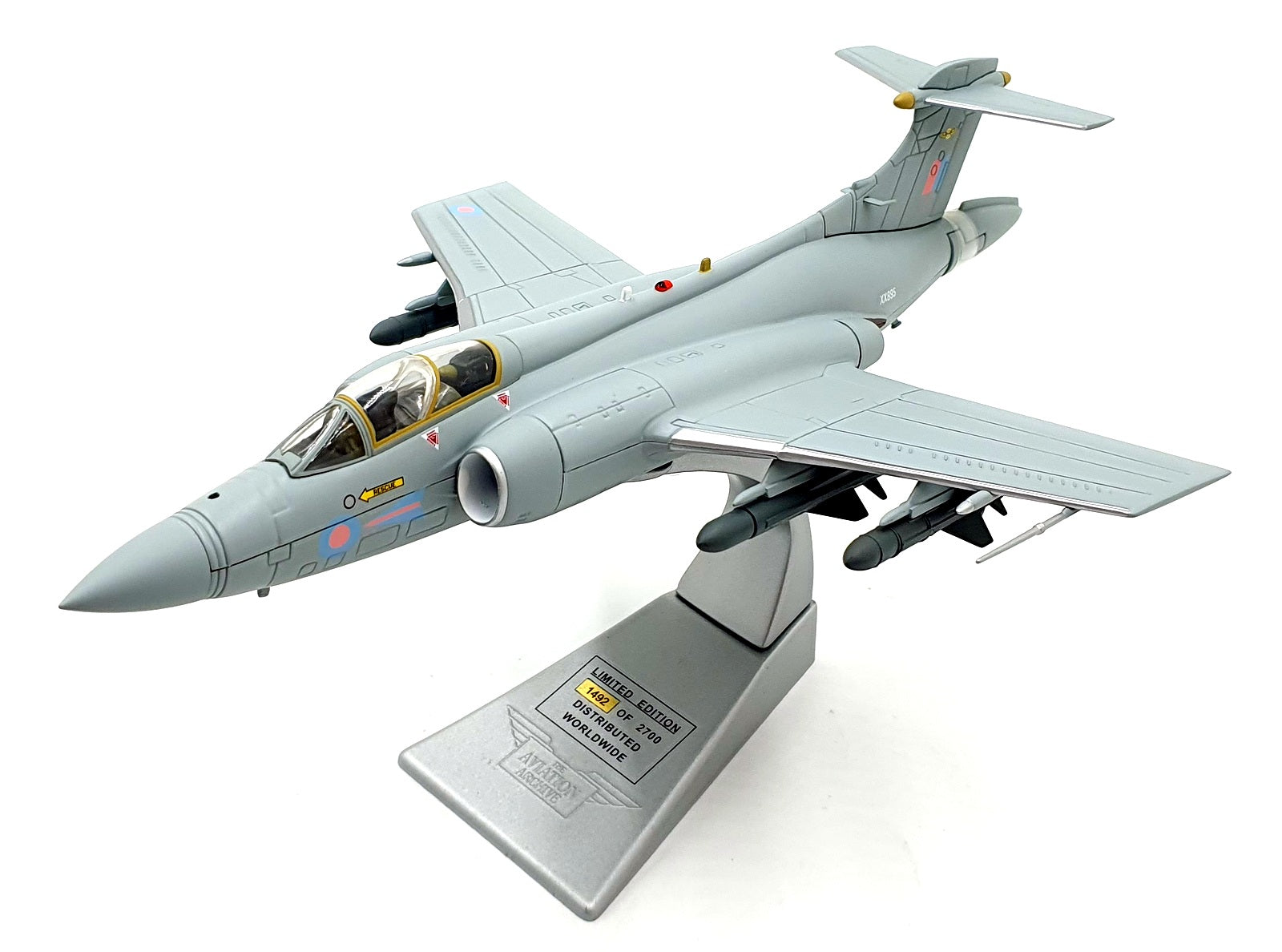 Corgi 1/72 Scale Diecast AA34105 - Blackburn Buccaneer S.2B 208 Sqn RAF 1993