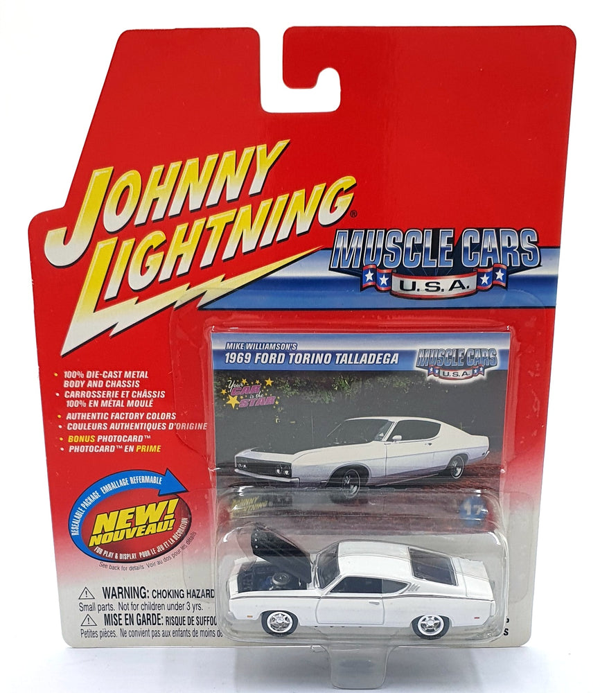 Johnny Lightning 1/64 Scale 205-03 Muscle Cars USA - 1969 Ford Tourino Talladega