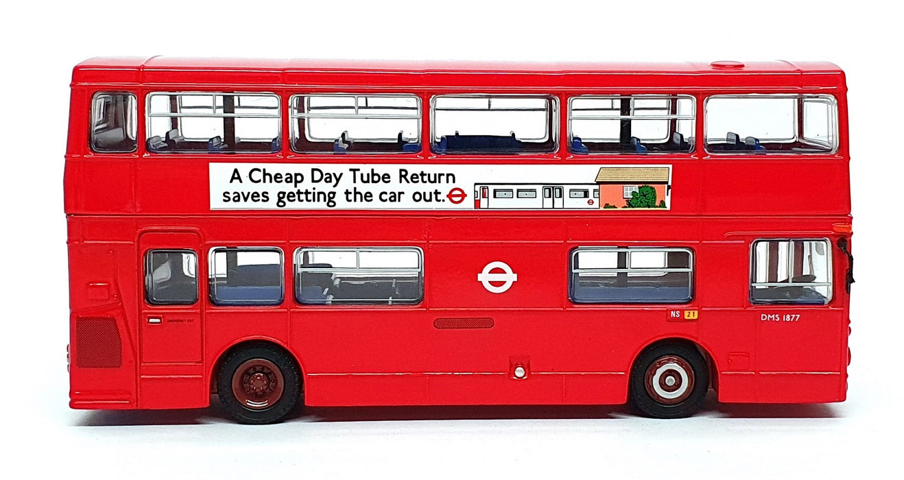 EFE 1/76 Scale 25710 - Daimler DMS 2Dr. London Bus Rt. 66 - Red