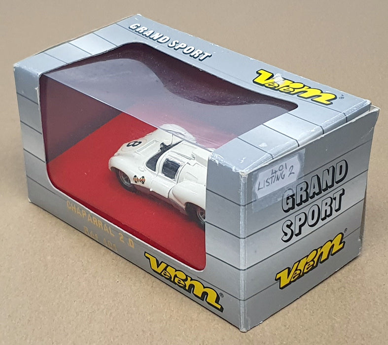 Verem 1/43 Scale Diecast Model 401 - Chaparral 2D Race Car #8 - White
