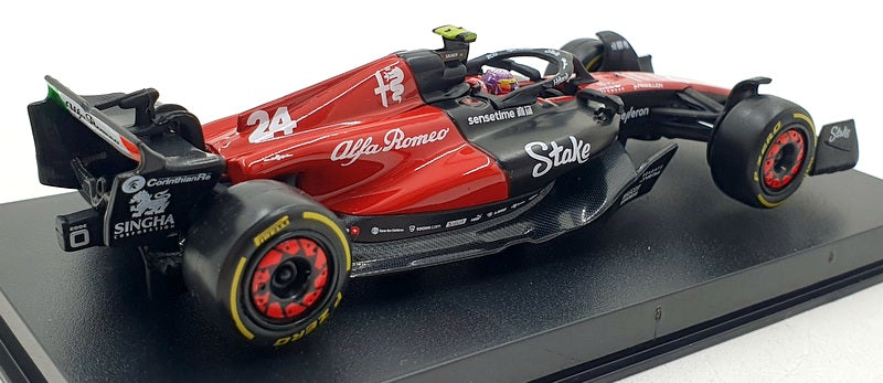 Burago 1/43 Scale 18-38086 - F1 Alfa Romeo C43 2023 #24 Z.Guanyu