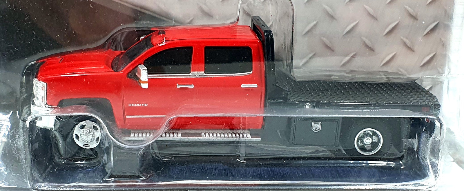 Greenlight 1/64 Scale 46080-C - 2016 Chevrolet Silverado 3500HD Dually Flatbed