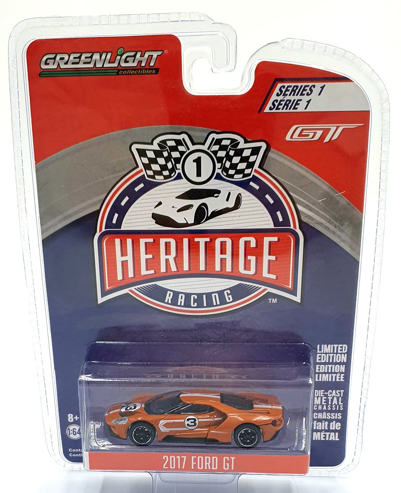 Greenlight 1/64 Scale 13200-F - 2017 Ford GT #3 - Orange