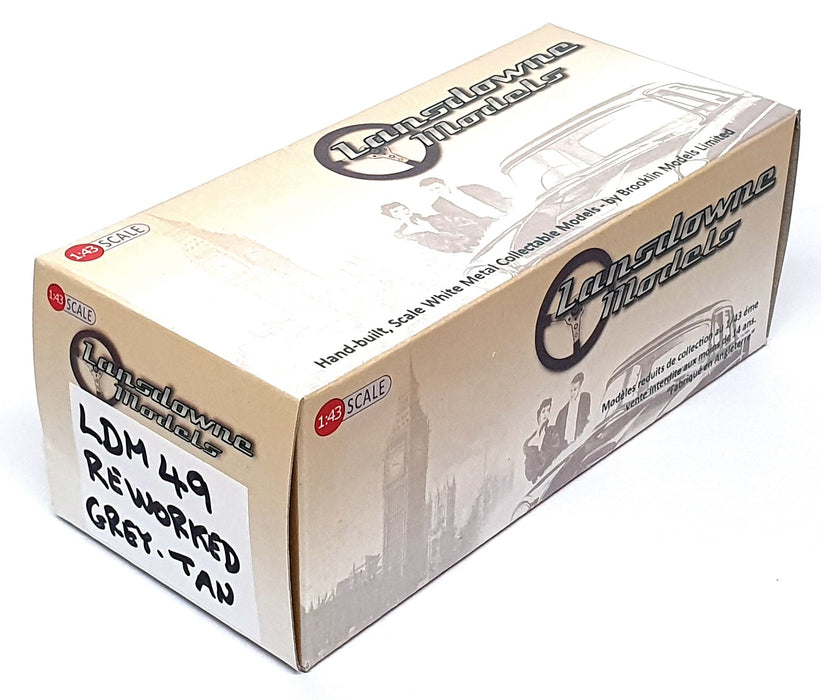 Lansdowne Models 1/43 Scale LDM49 - 1951 Triumph Mayflower - REWORKED Grey/Tan