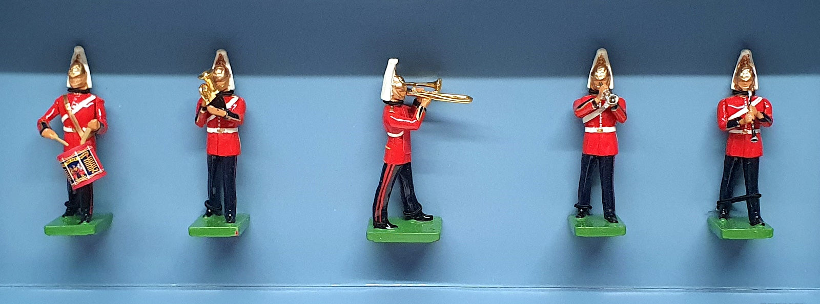 Britains 1/32 Scale Metal Soldiers 00157 - Band Of The Lifeguards 5 Pieces