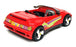 Hasbro Appx 28cm Long 00127 - James Bond Jr. Sports Car - Red