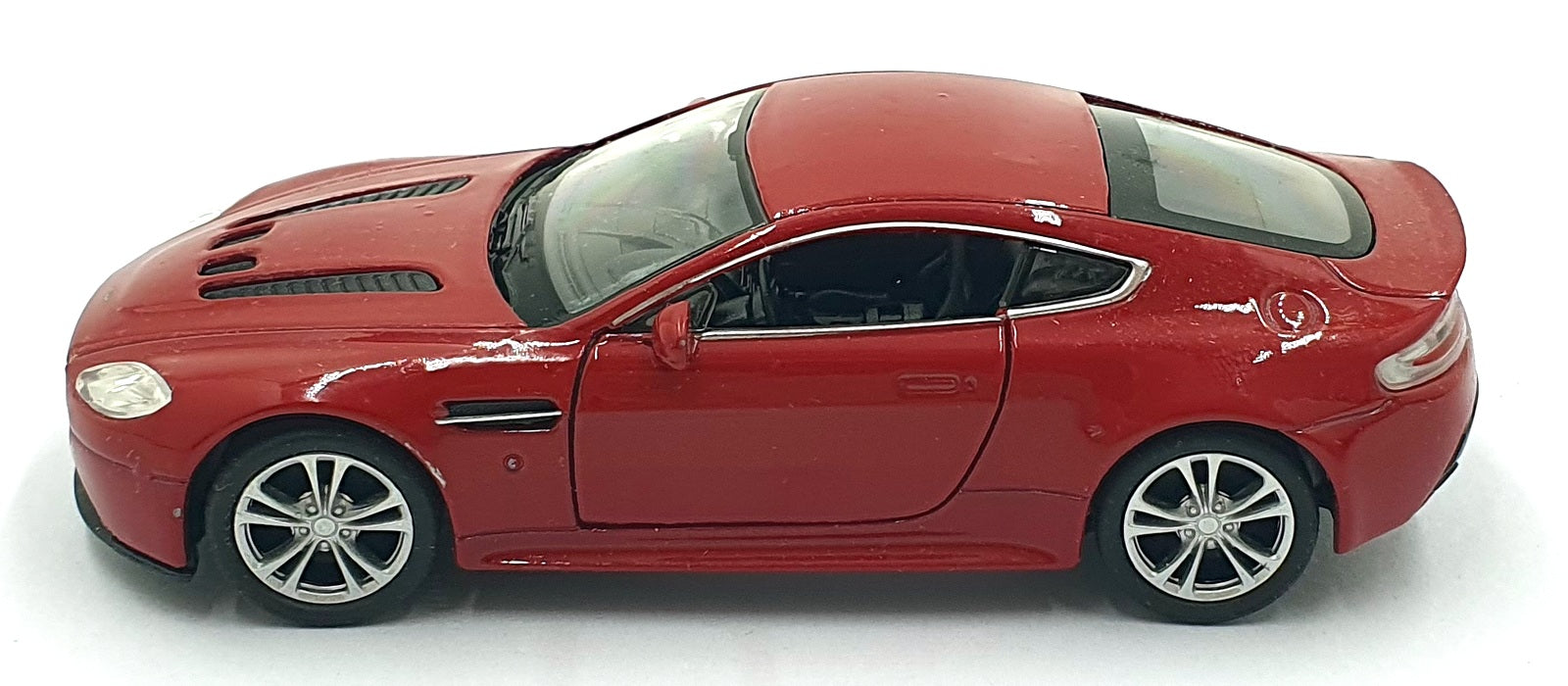 Welly Model 12cms Pull Back and Go 301125A - Aston Martin V12 Vantage - Dark Red