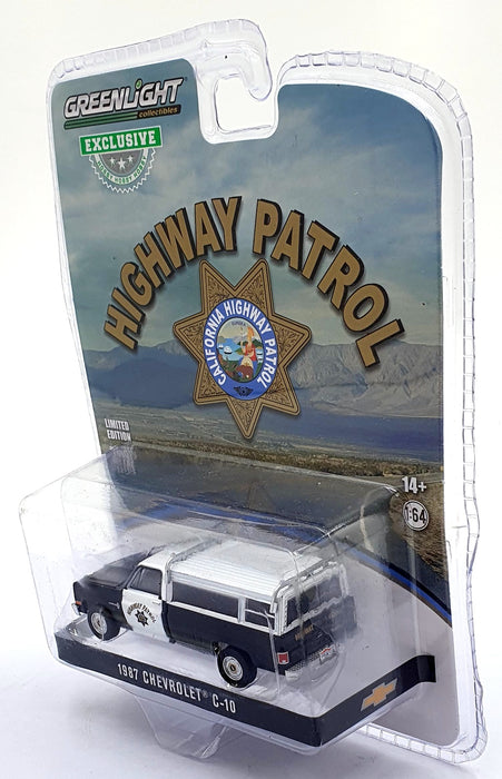 Greenlight 1/64 Scale 30294 - 1987 Chevrolet C10 California Highway Patrol