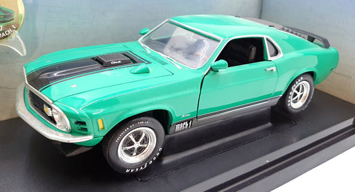 ERTL 1/18 Scale Diecast 78059 - 1970 Ford Mustang Mach 1 - Green/Black