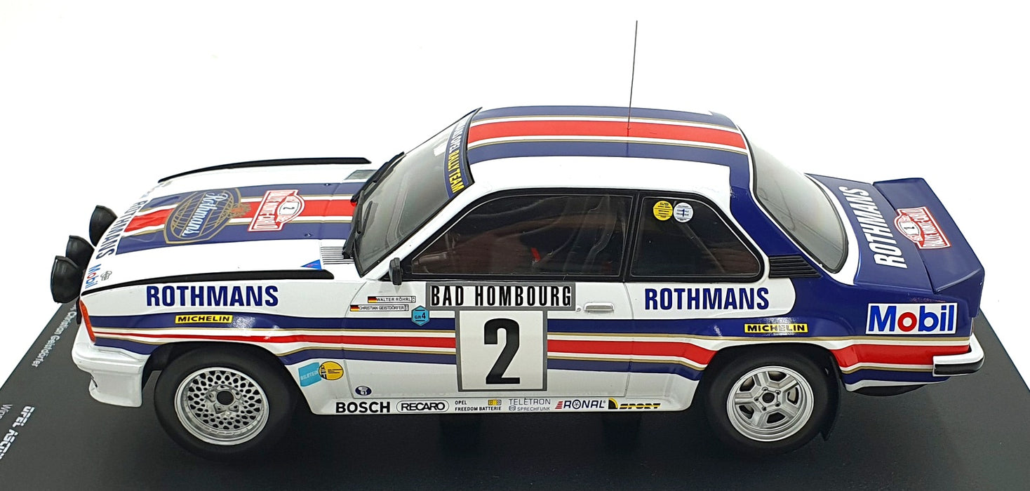 Werk83 1/18 Scale Diecast  W1806101 - Opel Ascona 400 1st MC Rally #2