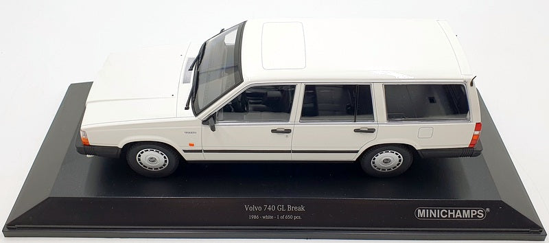 Minichamps 1/18 Scale 155 171772 Volvo 740 GL Break 1986 - White