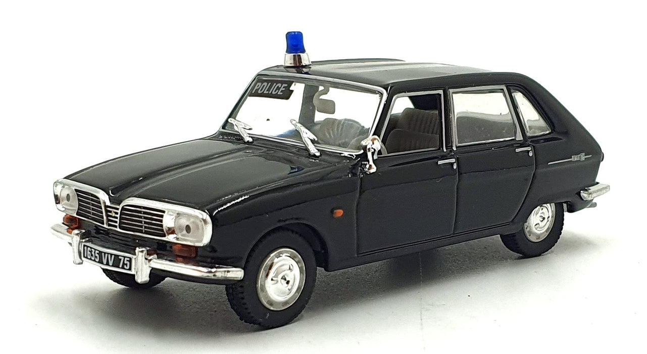 Norev Hachette 1/43 Scale FT4220 - 1968 Renault 16 Police - Police Car