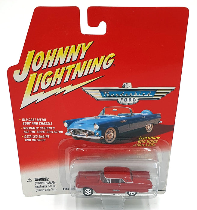 Johnny Lightning 1/64 Scale 455-01 - 1958 Ford T-Bird - Red