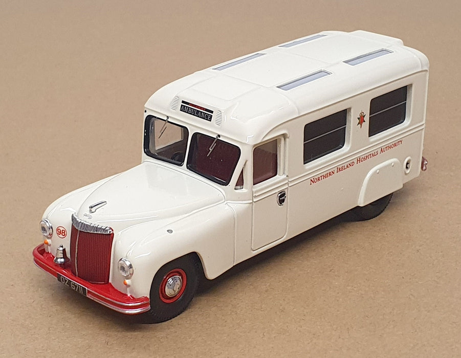 Corgi 1/50 Scale CC06304 - Daimler Ambulance NI Hospitals Authority - White