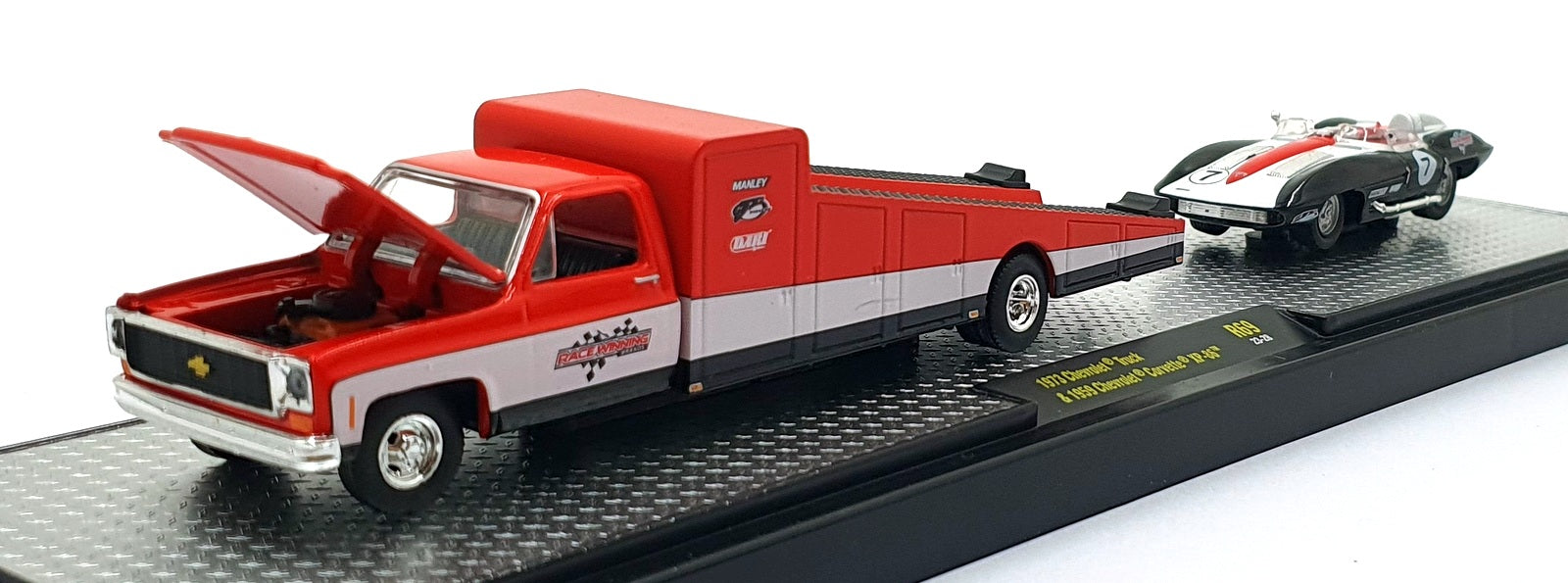 Castline M2 Machines 1/64 Scale R69 - 1973 Chevrolet Truck 1959 Corvette XP-86